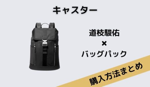 日曜劇場キャスター道枝駿佑のMICHAEL KORSのバッグパック！購入方法は？