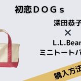 初恋ＤＯＧｓ深田恭子　ミニトートバッグ