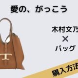愛の、がっこう　木村文乃　バッグ