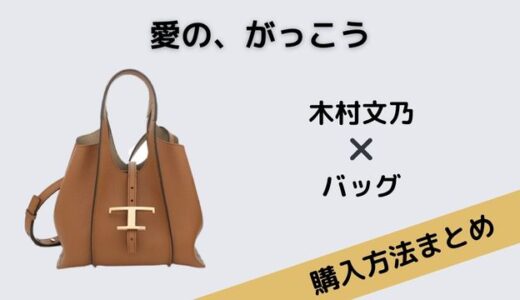 愛の、がっこう　木村文乃　バッグ