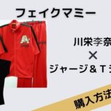 フェイクマミー　川栄李奈　ジャージ　Ｔシャツ
